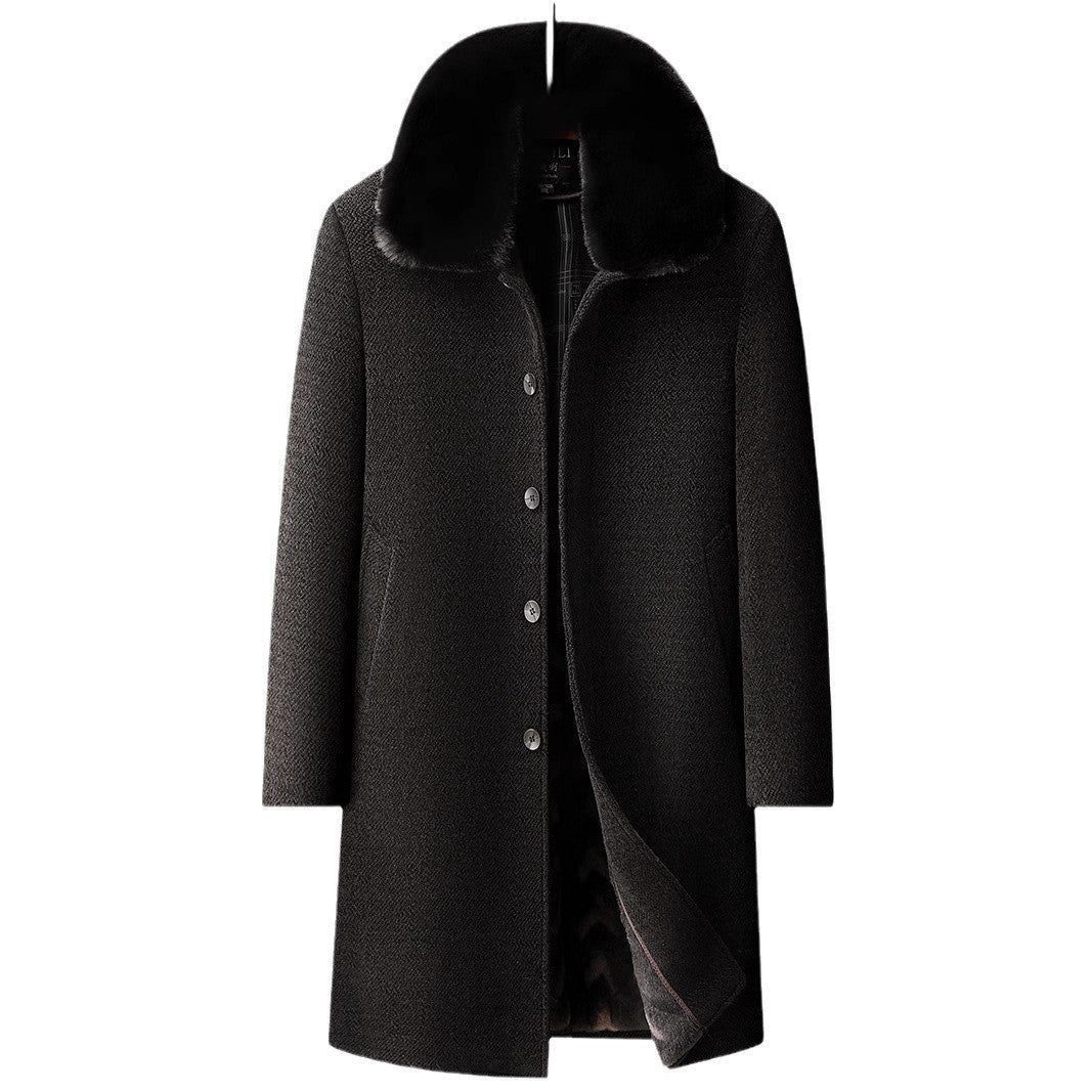 Trench Coat With Fleece-Lined