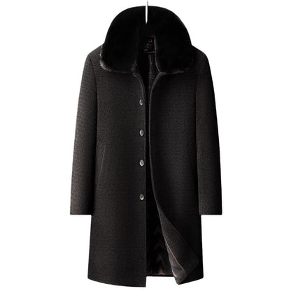 Trench Coat With Fleece-Lined