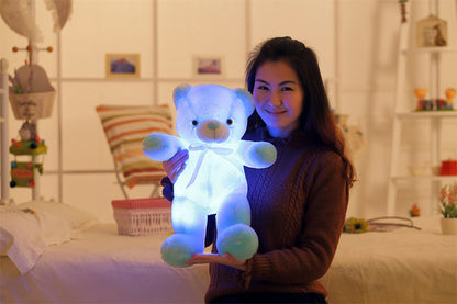 Colourful Teddy Bear With Led Light