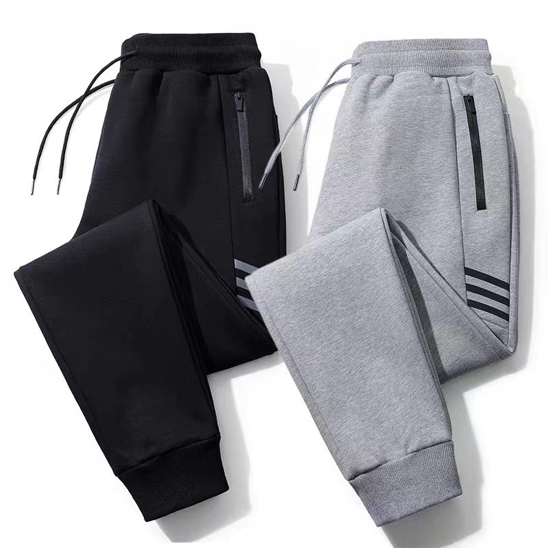 Men's Track Pants With Cuffed Hem