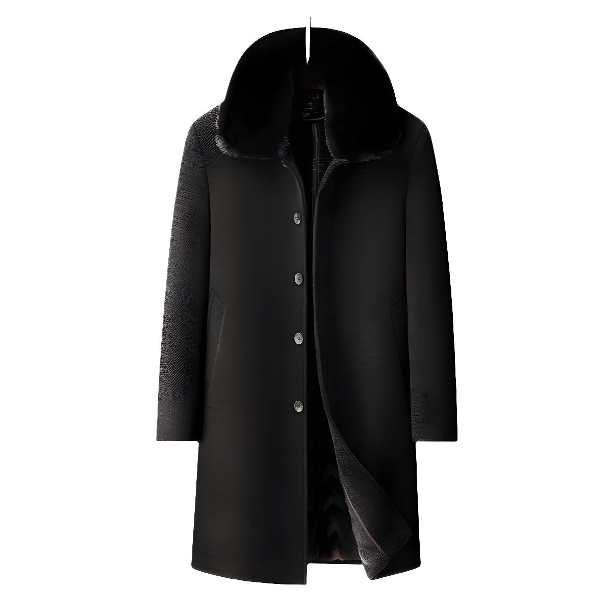 Trench Coat With Fleece-Lined