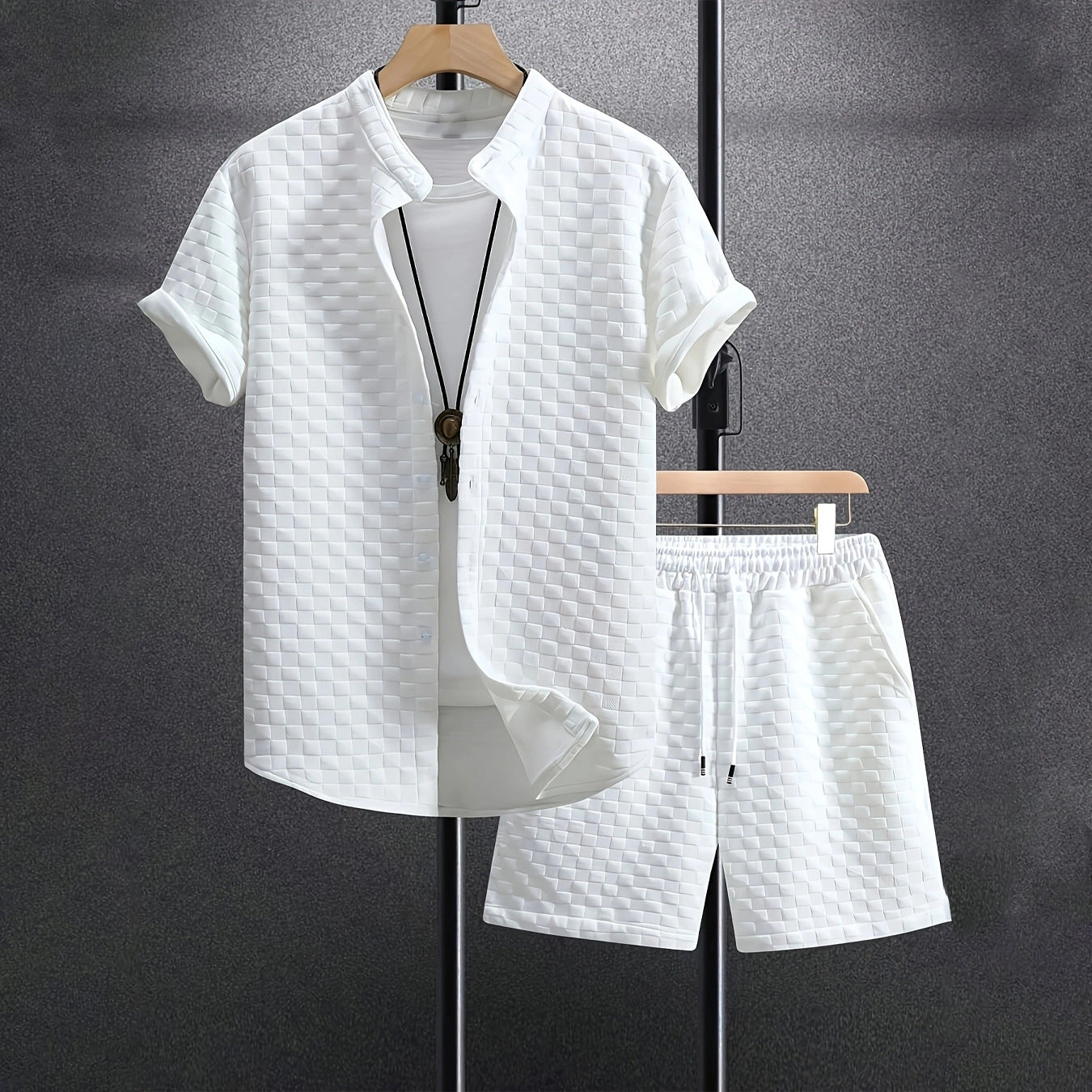 Men's Jacquard outfit Set