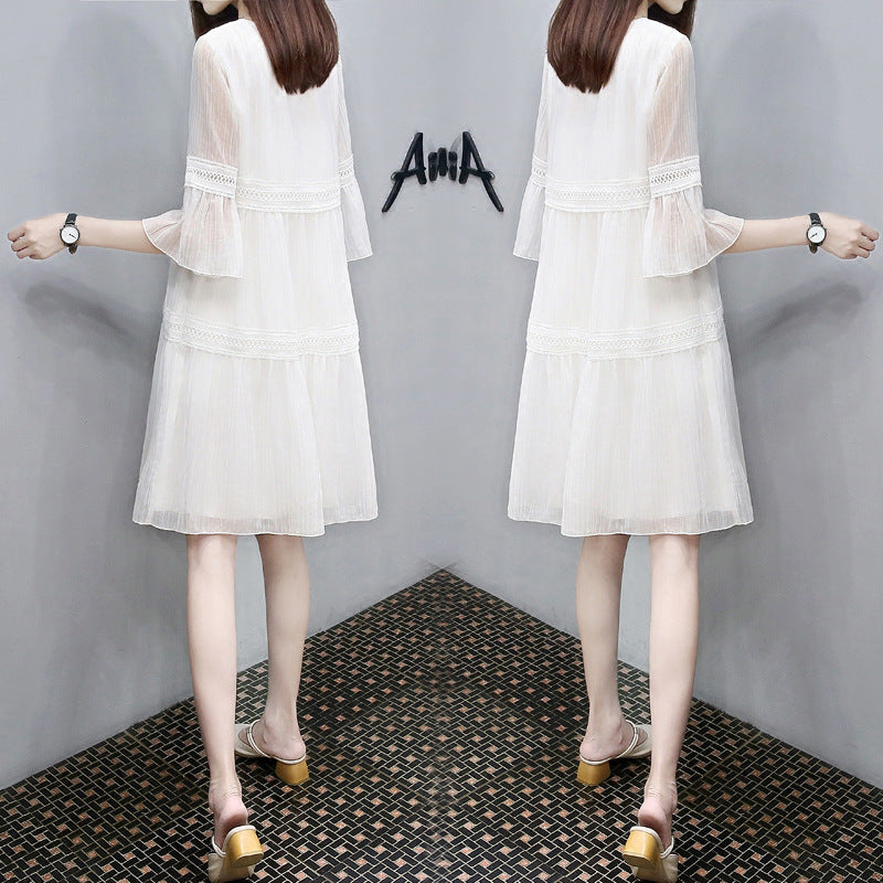 Chiffon Loose Mid-length Dress