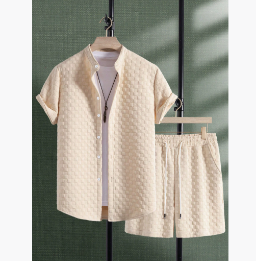 Men's Jacquard outfit Set