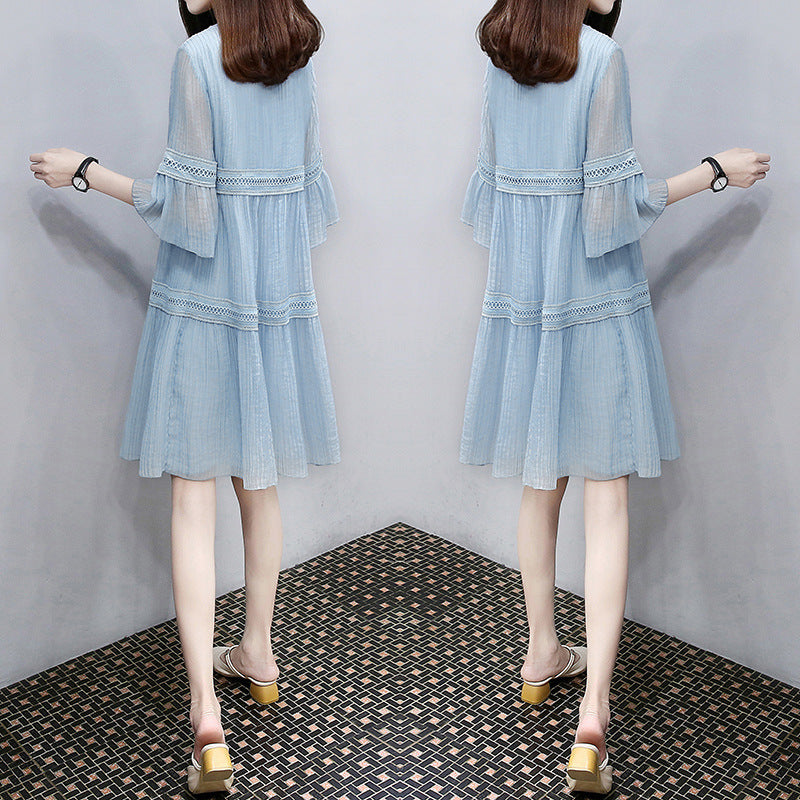Chiffon Loose Mid-length Dress