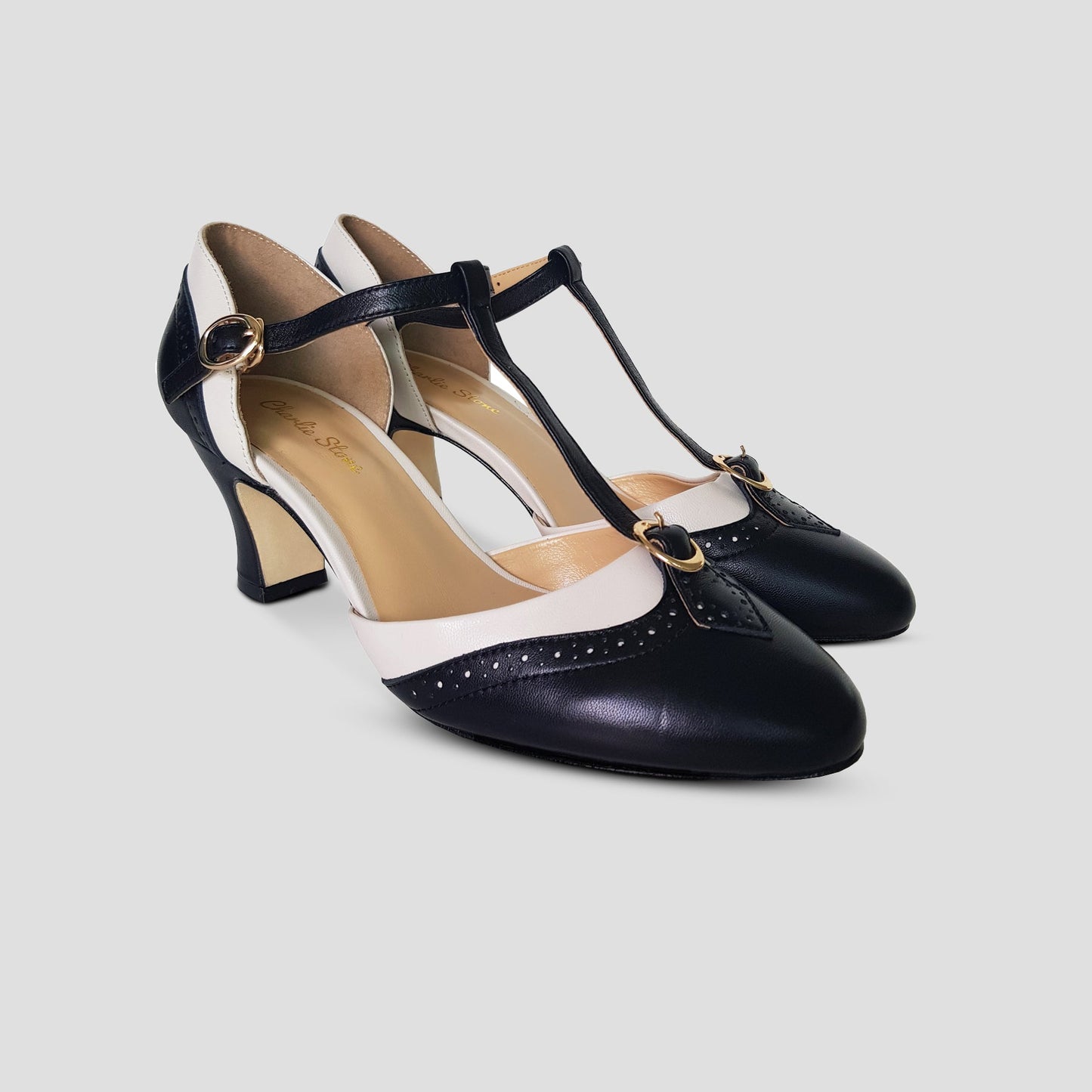 Luxe Parisienne (Black/Ivory)-1