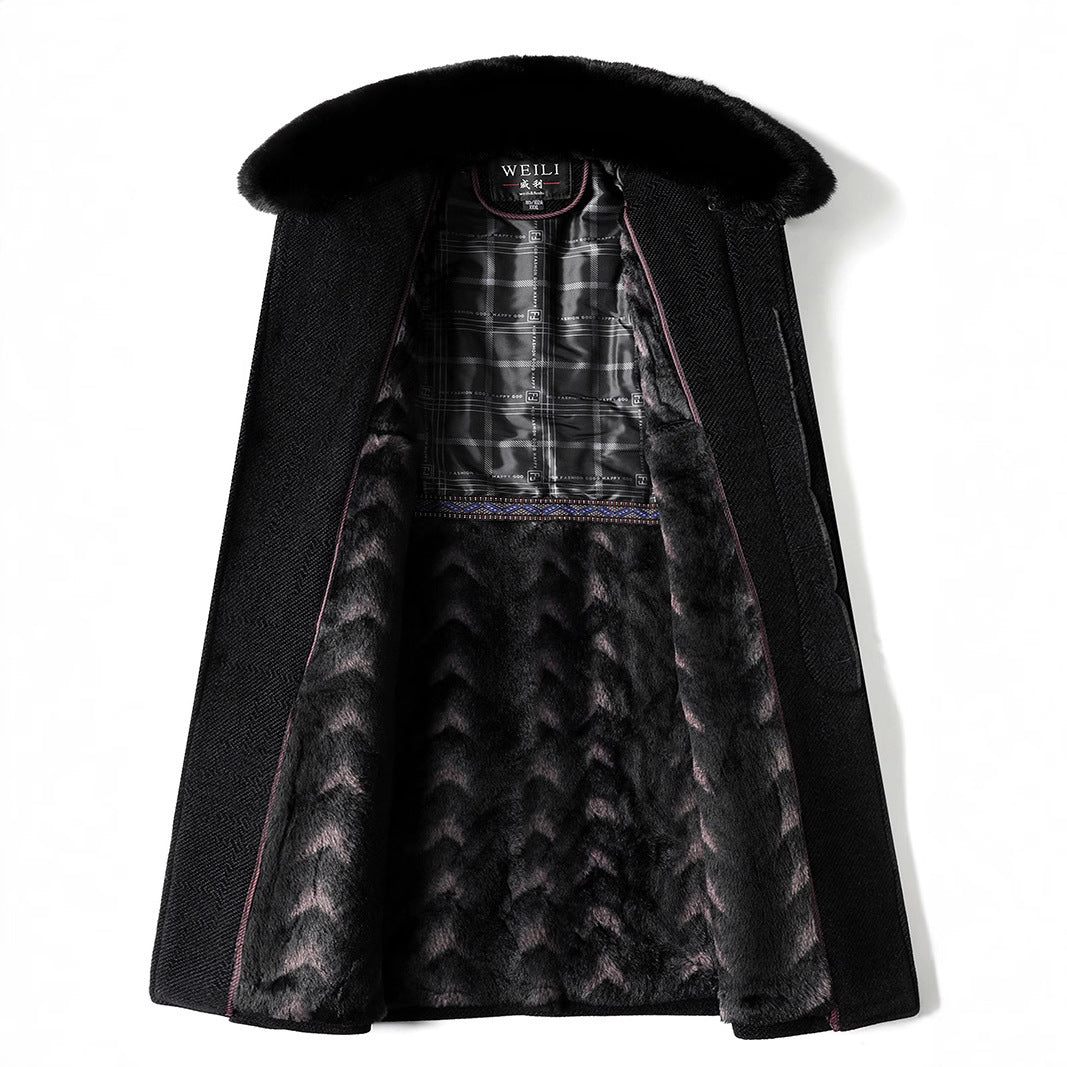 Trench Coat With Fleece-Lined