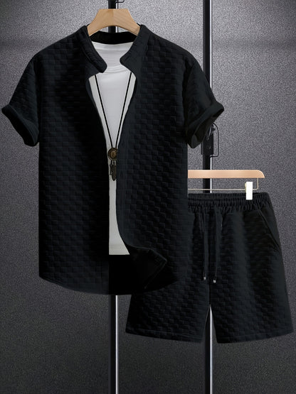 Men's Jacquard outfit Set