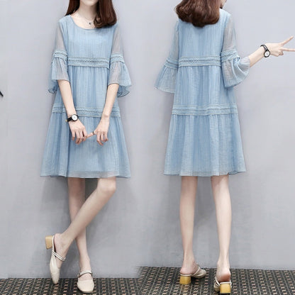 Chiffon Loose Mid-length Dress